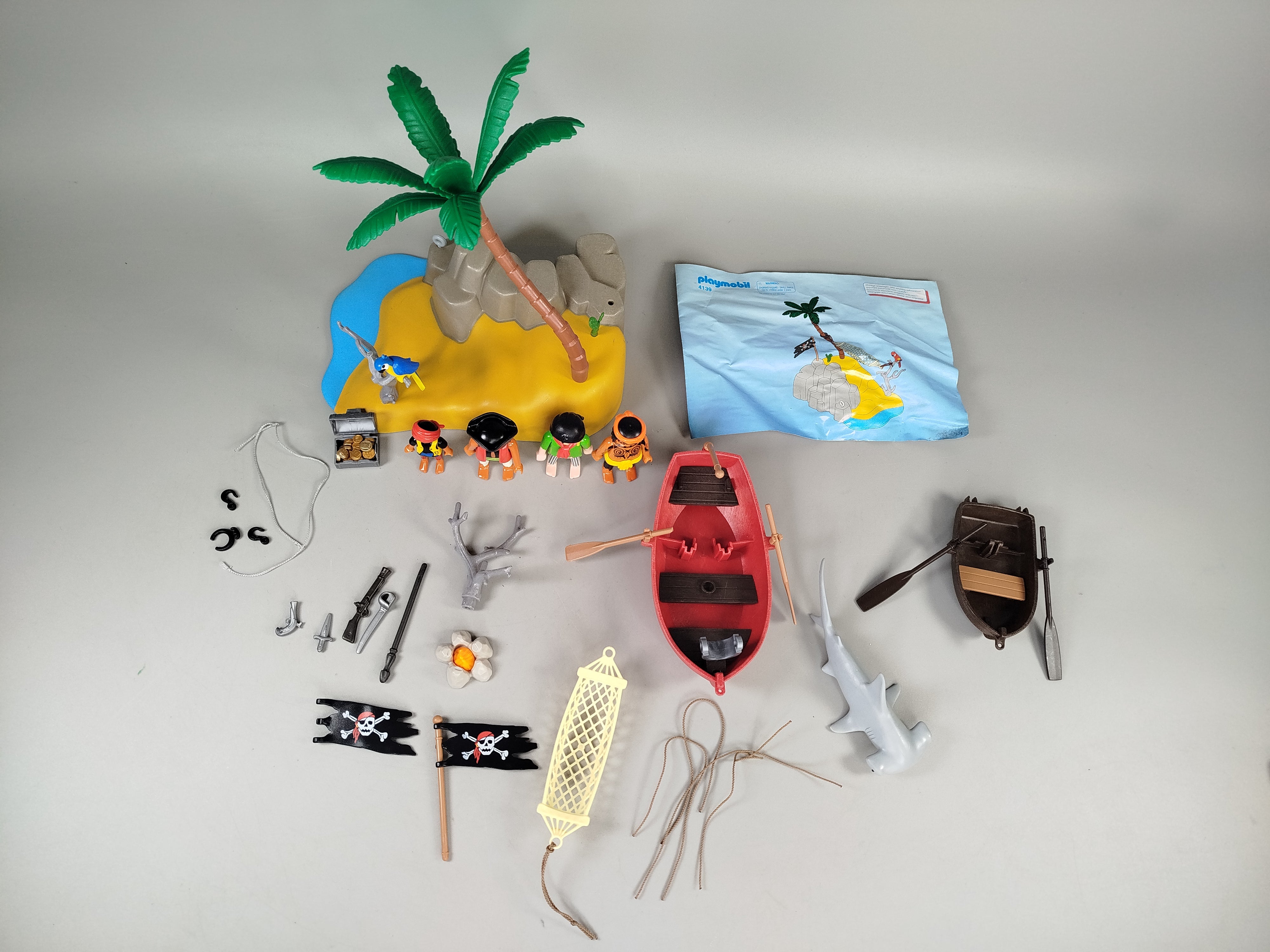 Playmobil Sets – Pirateninsel & Eiszeit mit Figuren & Zubehör